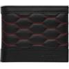 Audi collection 3152201200, Portafoglio da Uomo in Pelle con Protezione RFID, Nero/Rosso Unisex-Adulto, One Size