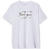 Nike PRO Short-Sleeve Fttd 2L CMO, T Shirt Unisex-Adulto, White, XL