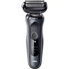 Braun Series 6 Rasoio da uomo con attacco EasyClick, rasoio elettrico e tagliabarba, rasoio bagnato e rasoio a secco, regalo uomo, prodotto in Germania, 61-N4500cs, grigio