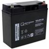 Quality Batteries Q-Batterie 12LCP-23 12V 23Ah batteria al piombo tipo AGM - Deep Cycle Collegamento a vite M5 - non adatta per booster