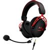 HP Cuffie cablate HyperX Cloud Alpha con microfono, minijack 3,5mm, nero-rosso
