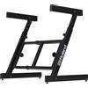 BOSS Roland KS-11Z Supporto per Tastiere | Robusto Stand a Z con Ampio Intervallo di Regolazione per Stage Piano a 88 Note e Altre Tastiere | Bracci di Supporto Ripiegabili Imbottiti