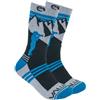 Vallerret Calzino in lana merino Mtn Blue Taglia 41-46