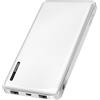 LogiLink PA0328W - Powerbank 10000 mAh, 2 X USB-A + 1 X USB-C (per dispositivi) con funzione di ricarica rapida, USB-C + Micro USB (ricarica della power bank), bianco