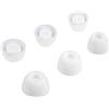 Adhiper 3 paia di tappi auricolari di ricambio per Galaxy Buds 2 Pro, in silicone con riduzione del rumore, compatibili con auricolari Galaxy Buds 2 Pro, adatti per custodia di ricarica (S/M/L,Bianco)