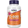 Now Foods Vitamina C-500 Calcio Ascorbato-C 100 Capsule Vegetali