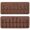 Jadpes Stampi Cioccolatini, Stampi Per Cioccolatini, Stampo per Cioccolato in Silicone, Fai da Te Riutilizzabile Candy Cake Topper Decorazione Stampo Stampi In Silicone Stampini Cioccolatini