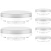 ledscom.de 6 pezzi GX53 lampadine LED, bianco (4100 K), 6,5 W, 550lm, 3-step dimmer, opaco