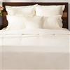 Deco Mex BOVSATEEN33K - Set di biancheria da letto king size, 7 pezzi, in cotone, colore: Crema