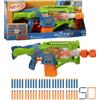 Nerf Elite 2.0, blaster lancia-dardi Double Punch, 50 dardi Nerf Elite, 2 caricatori da 10 dardi, blaster Nerf motorizzato, dagli 8 anni in su