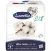 Assorbente Laurella Cotone Ultra Ali Notte 10 Pezzi