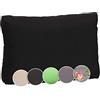 Beo LKR 60 x 40 AU91 Lounge - Cuscino per schienale, Nero, 60 x 40 cm, spessore 20 cm