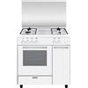 Glem Gas AS854GX cucina con piano a gas forno elettrico + gas