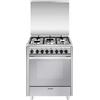 Glem Gas U765MI6 cucina con piano a gas forno elettrico