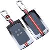 Happyit Guscio chiave auto in lega di zinco per Renault Koleos Kadjar Megane Talisman Captur Espace Clio 2016-2023 Dacia Duster 2023 4 pulsanti
