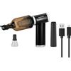 GAMMA+ Blowvac Aspiratore Soffiatore Portatile senza Fili, Ricaricabile USB Tipo C, 2 Ore Autonomia, 4 Velocità, Modalità Automatica e Manuale, Motore G-Tron 100.000 RPM, Per Barbieri e Parrucchieri