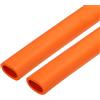 QUARKZMAN 2pz Tubo Isolante per Tubi da 3,3ft, 28mm Id 38mm di Diametro Esterno in Schiuma per Supporto Maniglia, Arancione