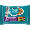 PURINA ONE Appetito difficile - 4 x 85 g Pollo e Tacchino
