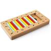 Record - Gioco di Attivazione Mentale per Cani e Gatti Cilindri - Livello di Difficoltà 1 - Rompicapo per Cani e Gatti - Materiale Legno - Base Antiscivolo - Dimensioni: 28,2 x 15 cm x 3h cm