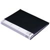 Durable 242401 - Duralook, portalistino per documenti f.to A4, etichetta personalizzabile, 40 buste termosaldate, dorso 25 mm, nero, conf. da 5 pezzi