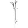Bristan EVC KIT02 C EVO - Set doccia con soffione di gomma multifunzione, finitura cromata