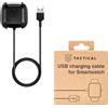 TACTICAL BASETTA CARICABATTERIE ORIGINALE USB PER FITBIT VERSA - VERSA LITE BLACK