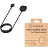 TACTICAL BASETTA CARICABATTERIE ORIGINALE USB PER FITBIT VERSA 3 - SENSE BLACK