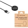 TACTICAL BASETTA CARICABATTERIE ORIGINALE USB PER HUAWEI WATCH 3 - 3 PRO - GT 2 PRO - ECG BLACK