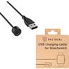 TACTICAL BASETTA CARICABATTERIE ORIGINALE USB PER XIAOMI MI BAND 5 - 6 - 7 BLACK