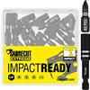 SabreCut 21 punte per cacciavite a percussione SabreCut SCPA25_21 da 25 mm PZ2 Set Single Ended PoziDriv POZI No.2 per impieghi gravosi con supporto per punte e scatola di immagazzinaggio