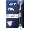Oral-B Pro Series 1 Spazzolino da denti Elettrico, Nero, 1 Spazzolino da Pulizia 3D, Elimina la Targa, 3 Modalità di Spazzolatura, Timer, 1 Custodia Da Viaggio, Ricaricabile