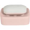 Spirella Portasapone in Ceramica retrò Rosa Pastello