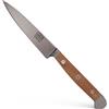 Güde Solingen - Coltello per lardellare forgiato, 10 cm, Legno di Pero, Alpha-BIRNE - Doppio Collarino, Fatto a Mano in Germania
