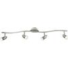 FAN EUROPE Applique faretti led orientabili soffitto spot attacco gu10x4 alimentazione 230v