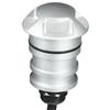 FAN EUROPE Segnapasso grigio led incasso tondo pavimento 3w luce bianco naturale 4000k 24 volt