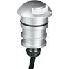 FAN EUROPE Segnapasso grigio led incasso tondo pavimento 1w luce bianco naturale 3000k 12 volt