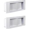 BEGHELLI Lampada di emergenza pezzi 2 led incasso 1499l bianco 11 watt 6h ip40
