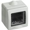 BTICINO Custodia protettiva bticino 25502 ip55 per 2 moduli matix