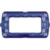 Bticino livinglight supporto scatola plastica blu 4 moduli ln4704
