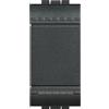 Bticino living light interruttore antracite unipolare basculante l4001n
