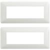 Bticino matix placca 6 posti tecnopolimero bianco am4806bbn pezzi 2