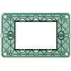 Vimar plana supporto scatola 3 moduli 14613