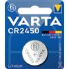 Varta batteria coin cr2450 litio blister 1 pezzo