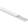 ELETTROCANALI Canale bianco portacavi pvc rigido autoestinguente 30x10mm barra 2 metri