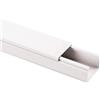 ELETTROCANALI Canale bianco portacavi pvc rigido autoestinguente 40x40mm barra 2 metri