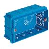 Vimar scatola incasso portafrutti 4 posti blu v71304