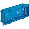 Vimar scatola incasso portafrutti 6/7 posti blu v71306