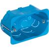 Vimar scatola incasso portafrutti cartongesso 3 posti blu v71703