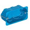 Vimar scatola incasso portafrutti cartongesso 4 posti blu v71704