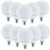 OPTONICA Lampadina led globo e27 15watt resa 88watt risparmio energetico 6000k pezzi 10